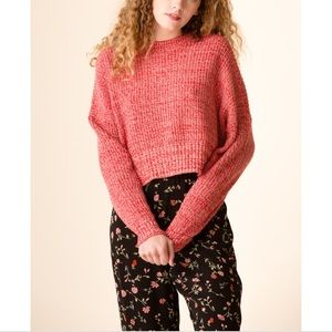 A.L.C. Cashmere Blend Chunky Knit Sweater Size L